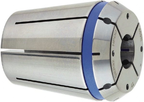 HAIMER - 6mm ER25 Collet - 0.0002" TIR, 37mm OAL, 25.45mm Overall Diam - Exact Tooling