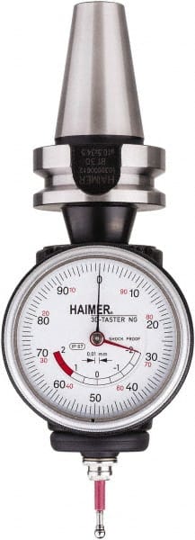 HAIMER - Positioning Indicators Type: Dial Positioning Indicator Point Diameter (mm): 4.00 - Exact Tooling