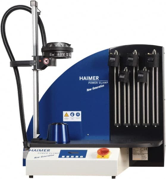 HAIMER - Shrink-Fit Machines Type: Power Clamp Compatible Tool Material: Carbide & High Speed Steel - Exact Tooling