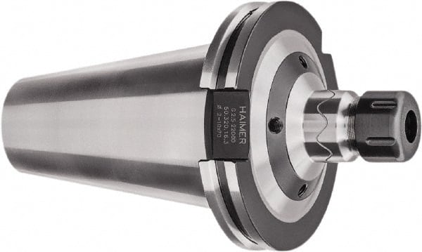 HAIMER - 2mm to 20mm Capacity, 70mm Projection, SK50 Taper Shank, ER32 Collet Chuck - 0.003mm TIR, Through-Spindle - Exact Tooling