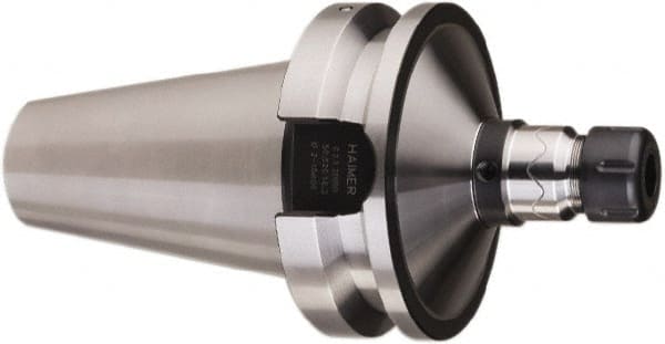 HAIMER - 1/8" to 3/8" Capacity, 3.94" Projection, BT50 Taper Shank, ER16 Collet Chuck - 0.0001" TIR, Through-Spindle - Exact Tooling