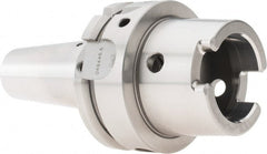 HAIMER - 12mm Hole Diam, HSK63A Taper Shank Shrink Fit Tool Holder & Adapter - 90mm Projection, 24mm Nose Diam, 47mm Clamping Depth, 25,000 RPM, Through Coolant - Exact Tooling