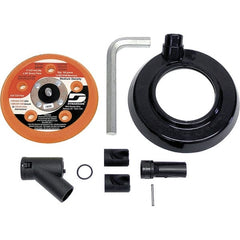 Dynabrade - Power Sander Vacuum Shroud Conversion Kit - 5" Diam, For Use with Dynorbital Supreme Random & Dynorbital-Spirit Random Orbital Sanders - Exact Tooling