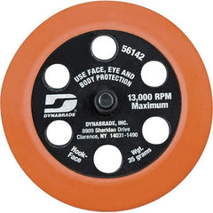 Dynabrade - 3" Diam Disc Backing Vacuum Replacement Pad - Medium Density, 13,000 RPM - Exact Tooling