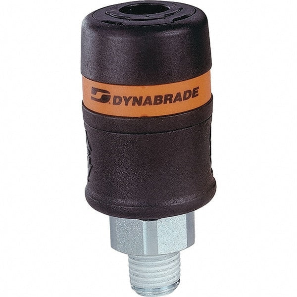 Dynabrade - 1/2 Male NPT Pneumatic Hose Coupler - Exact Tooling
