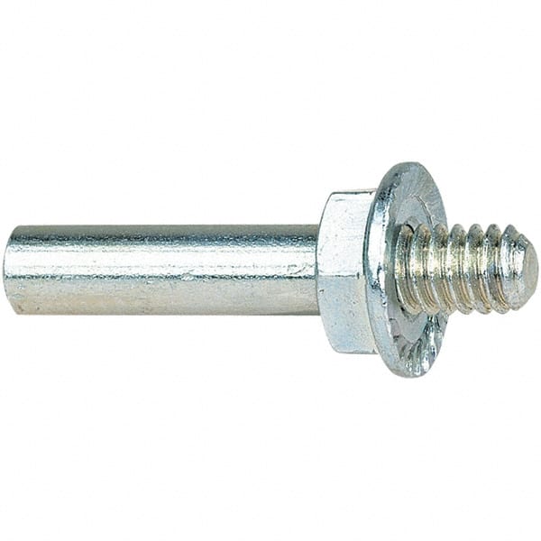 Dynabrade - Abrasive Disc Adapter - 1/4-20 Male, 1-1/4" Long - Exact Tooling