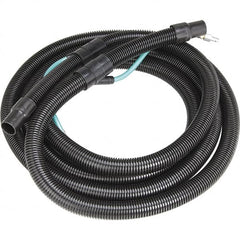 Dynabrade - 8mm ID x 12.7mm OD 25' Long Hose - Female/Male Ends, 90 Working psi, 1/4" Fitting, Green - Exact Tooling