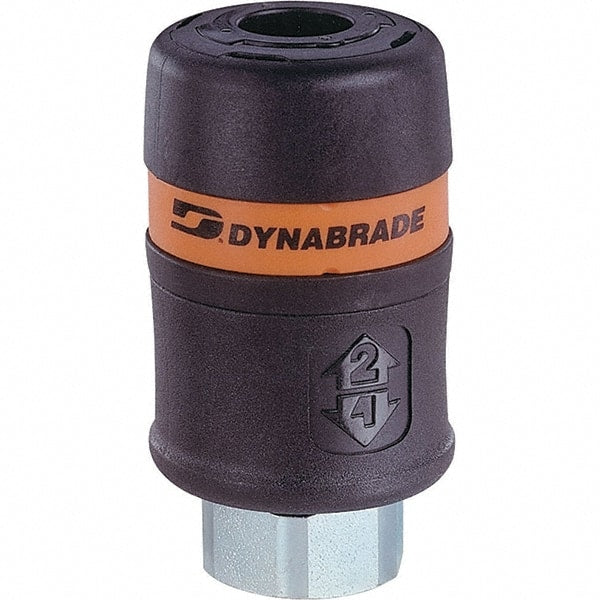 Dynabrade - 1/2 Female NPT Pneumatic Hose Coupler - Exact Tooling