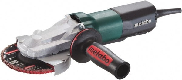 Metabo - 5" Wheel Diam, 10,000 RPM, Cordless Angle & Disc Grinder - 5/8-11 Spindle - Exact Tooling