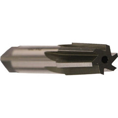 Emuge - 3/8" Pipe, 0.5413" Small End Diam, 0.4724" Straight Shank, 27mm Flute, Taper Pipe Reamer - Exact Tooling