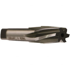 Emuge - 2" Pipe, 2.1575" Small End Diam, 1.7717" Straight Shank, 46mm Flute, Taper Pipe Reamer - Exact Tooling