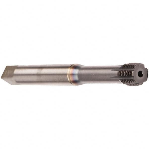 Emuge - 1/4-28 UNF 2BX Modified Bottoming Thread Forming Tap - Cobalt, TiCN Finish, 3.15" OAL, 0.394" Thread Length, Right Hand Thread, Series InnoForm - Exact Tooling