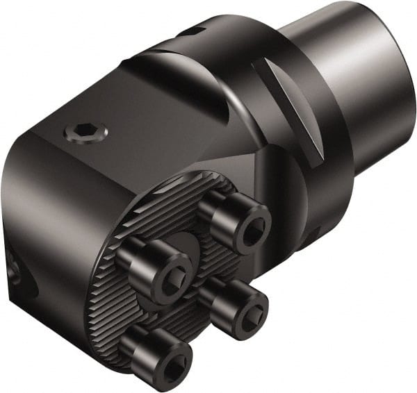Sandvik Coromant - C6;40 System Size, Modular Tool Holding System Adapter - 62.8mm Projection, 101mm OAL, Through Coolant - Exact Tooling