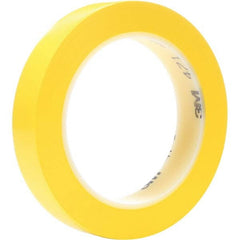 3M - 36 Yd x 1/4" Yellow Vinyl Film Tape - Exact Tooling