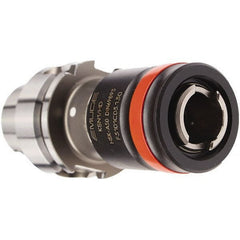 Emuge - HSK50A Taper Shank Tension & Compression Tapping Chuck - M3 Min Tap Capacity, 91mm Projection, Size 1 Adapter, Quick Change, Through Coolant - Exact Tooling