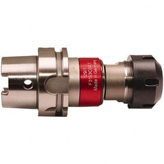 Emuge - HSK80A Taper Shank Tension & Compression Tapping Chuck - M4 Min Tap Capacity, 113.3mm Projection, Through Coolant - Exact Tooling