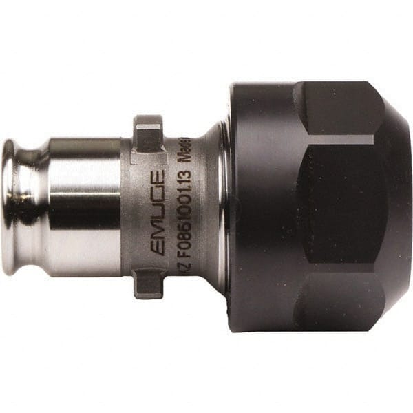 Emuge - 4.5mm Tap Shank Diam, #1 Tapping Adapter - 1.9882" Projection, 2.8347" OAL, 3/4" Shank OD, Through Coolant, Series EM01-L/ER - Exact Tooling