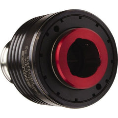 Emuge - 0.8661" Tap Shank Diam, 0.7087" Tap Square Size, #5 Tapping Adapter - 2.9528" Projection, 3.8583" Tap Depth, 5.4331" OAL, 2.3622" Shank OD, Through Coolant, Series EM05-U - Exact Tooling