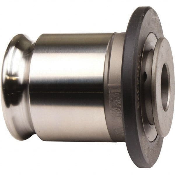 Emuge - 0.7874" Tap Shank Diam, 0.6299" Tap Square Size, #4 Tapping Adapter - 0.4331" Projection, 2.3622" Tap Depth, 2.6378" OAL, 1.8898" Shank OD, Through Coolant, Series EM04 - Exact Tooling