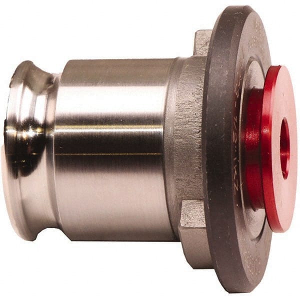 Emuge - 0.194" Tap Shank Diam, 0.152" Tap Square Size, #1 Tapping Adapter - 0.28" Projection, 0.945" Tap Depth, 1.12" OAL, 3/4" Shank OD, Through Coolant, Series EM01 - Exact Tooling