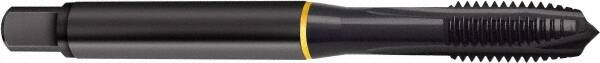 Guhring - M18x1.50 Metric Fine, Oxide Finish, Cobalt Spiral Point Tap - Plug Chamfer, Right Hand Thread, 4.031" OAL, 0.984" Thread Length, 0.542" Shank Diam, 6H Class of Fit, Series 4417 - Exact Tooling