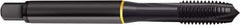 Guhring - M10x1.00 Metric Fine, Oxide Finish, Cobalt Spiral Point Tap - Plug Chamfer, Right Hand Thread, 2.941" OAL, 0.629" Thread Length, 0.381" Shank Diam, 6H Class of Fit, Series 4417 - Exact Tooling