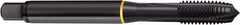 Guhring - M6x1.00 Metric Coarse, Oxide Finish, Cobalt Spiral Point Tap - Plug Chamfer, Right Hand Thread, 2-1/2" OAL, 0.629" Thread Length, 0.255" Shank Diam, 6H Class of Fit, Series 4415 - Exact Tooling