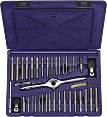 Irwin Hanson - Taper, Bright Finish, Carbon Steel Tap Set - Right Hand Cut, 2B Class of Fit, Series Hanson - Exact Tooling