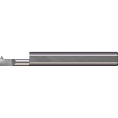 Micro 100 - Single Point Threading Tools; Thread Type: Internal ; Material: Solid Carbide ; Profile Angle: 60 ; Threading Diameter (Decimal Inch): 0.1200 ; Cutting Depth (Decimal Inch): 0.5000 ; Maximum Threads Per Inch: 56 - Exact Tooling