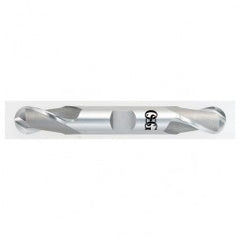 5/8" Dia. - 4-1/2" OAL - Bright HSS Co-Center Cut SE EM - 2 FL - Exact Tooling