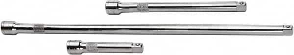 SK - 1/2" Drive Socket Extension Set - 3 Pieces, Includes 5, 10, 20" Lengths - Exact Tooling
