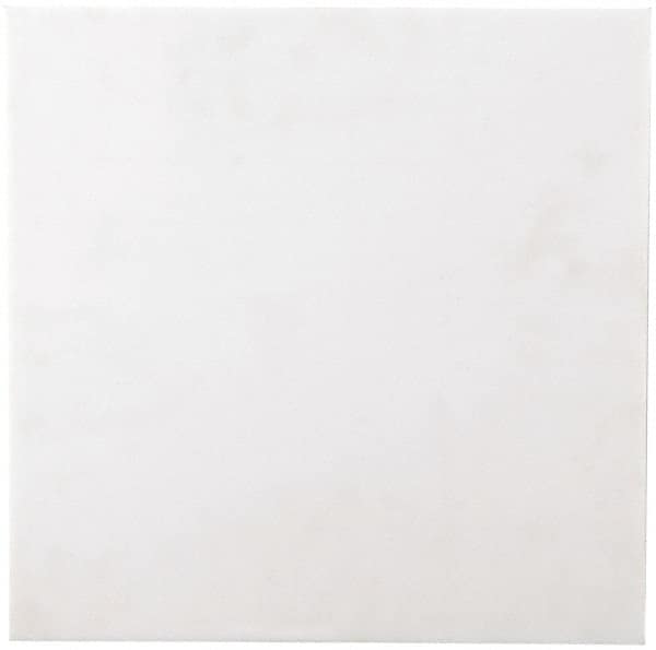 Made in USA - 2' Long, 1" Diam, Polyester (PET) Plastic Rod - White - Exact Tooling