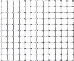 Value Collection - 12 Gage, 0.105 Inch Wire Diameter, 1 x 1 Mesh per Linear Inch, Steel, Welded Fabric Wire Cloth - 0.895 Inch Opening Width, 48 Inch Wide, Cut to Length, Galvanized - Exact Tooling