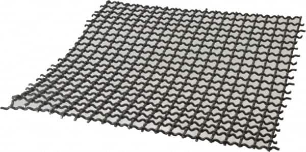 Value Collection - 11 Gage, 0.12 Inch Wire Diameter, 5/8 x 5/8 Mesh per Linear Inch, Steel, Wire Cloth - 0.505 Inch Opening Width, 12 Inch Wide x 12 Inch Stock Length - Exact Tooling