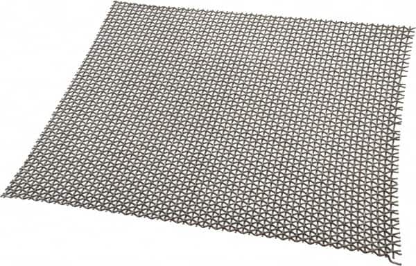 Value Collection - 16 Gage, 0.063 Inch Wire Diameter, 5 x 5 Mesh per Linear Inch, Steel, Wire Cloth - 0.137 Inch Opening Width, 12 Inch Wide x 12 Inch Stock Length - Exact Tooling