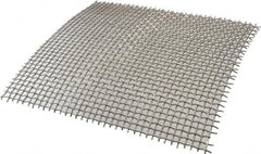 Value Collection - 14 Gage, 0.08 Inch Wire Diameter, 3 x 3 Mesh per Linear Inch, Stainless Steel, Wire Cloth - 0.253 Inch Opening Width, 12 Inch Wide x 12 Inch Stock Length - Exact Tooling