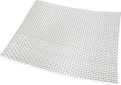 Value Collection - 16 Gage, 0.063 Inch Wire Diameter, 4 x 4 Mesh per Linear Inch, Stainless Steel, Wire Cloth - 0.187 Inch Opening Width, 12 Inch Wide x 12 Inch Stock Length - Exact Tooling