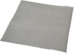 Value Collection - 20 Gage, 0.035 Inch Wire Diameter, 6 x 6 Mesh per Linear Inch, Stainless Steel, Wire Cloth - 0.132 Inch Opening Width, 12 Inch Wide x 12 Inch Stock Length - Exact Tooling