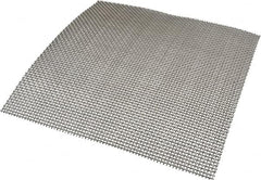 Value Collection - 16 Gage, 0.063 Inch Wire Diameter, 6 x 6 Mesh per Linear Inch, Stainless Steel, Wire Cloth - 0.104 Inch Opening Width, 12 Inch Wide x 12 Inch Stock Length - Exact Tooling