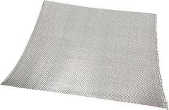 Value Collection - 20 Gage, 0.035 Inch Wire Diameter, 10 x 10 Mesh per Linear Inch, Stainless Steel, Wire Cloth - 0.065 Inch Opening Width, 12 Inch Wide x 12 Inch Stock Length - Exact Tooling