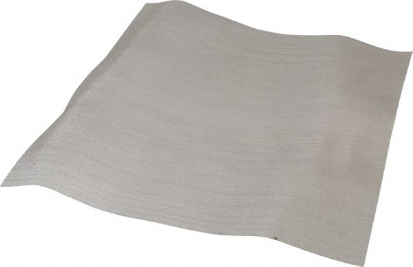 Value Collection - 34 Gage, 0.01 Inch Wire Diameter, 40 x 40 Mesh per Linear Inch, Stainless Steel, Wire Cloth - 0.015 Inch Opening Width, 12 Inch Wide x 12 Inch Stock Length - Exact Tooling