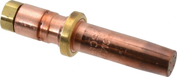 Miller-Smith - 1 Piece SC Series Heavy Duty Heating Torch Tip - Oxygen Acetylene, For Use with Smith Equipment - Exact Tooling