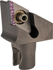 Kennametal - Right Hand Cut, Size KM16, DN.. Insert Compatiblity, Modular Turning & Profiling Cutting Unit Head - 10mm Ctr to Cutting Edge, 20mm Head Length, Series KM Micro - Exact Tooling