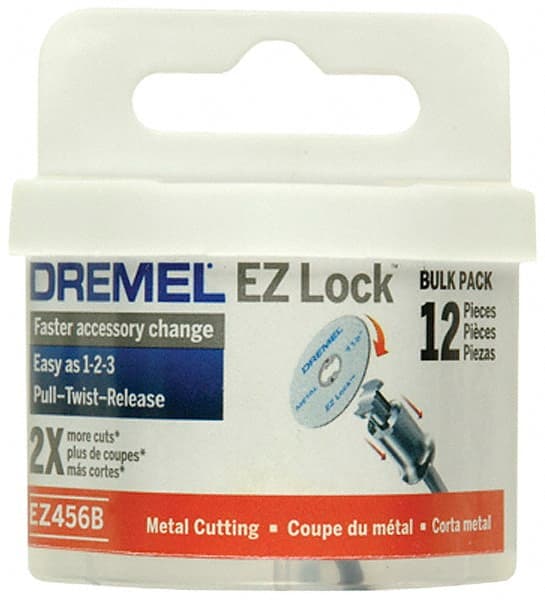 Dremel - 1-1/2" Cutoff Wheel - 0.045" Thick, 35,000 Max RPM, Use with Angle Grinders - Exact Tooling