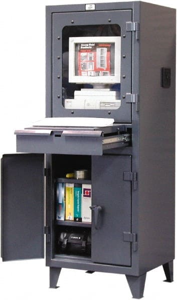 Strong Hold - Computer Cabinets Type: Computer Cabinet Width (Inch): 26 - Exact Tooling