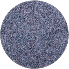 3M - 3" Disc Diam, Ceramic Quick Change Disc - Type S Attaching System, Nonwoven, Blue, Coarse Grade, 18,000 RPM - Exact Tooling