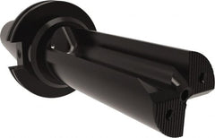 Allied Machine and Engineering - 5-1/2" Max Drill Depth, 2.2xD, 2.2" Diam, Indexable Insert Drill - 2 Inserts, CAT50 Taper Shank - Exact Tooling