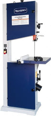 Palmgren - 18" Throat Capacity, Variable Speed Pulley Vertical Bandsaw - 45, 65, 90, 110, 155, 215, 3,000 SFPM, 1.5 hp, Single Phase - Exact Tooling