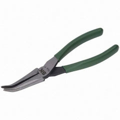 SK - Bent Nose Pliers - 7" W/O CUTTER CURVED NOSE PLIER - Exact Tooling