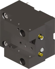 Lyndex - 1" Max Cut, 1" Shank Diam, Mori Seiki Live Cutter Holder - 2-15/16" Projection - Exact Tooling